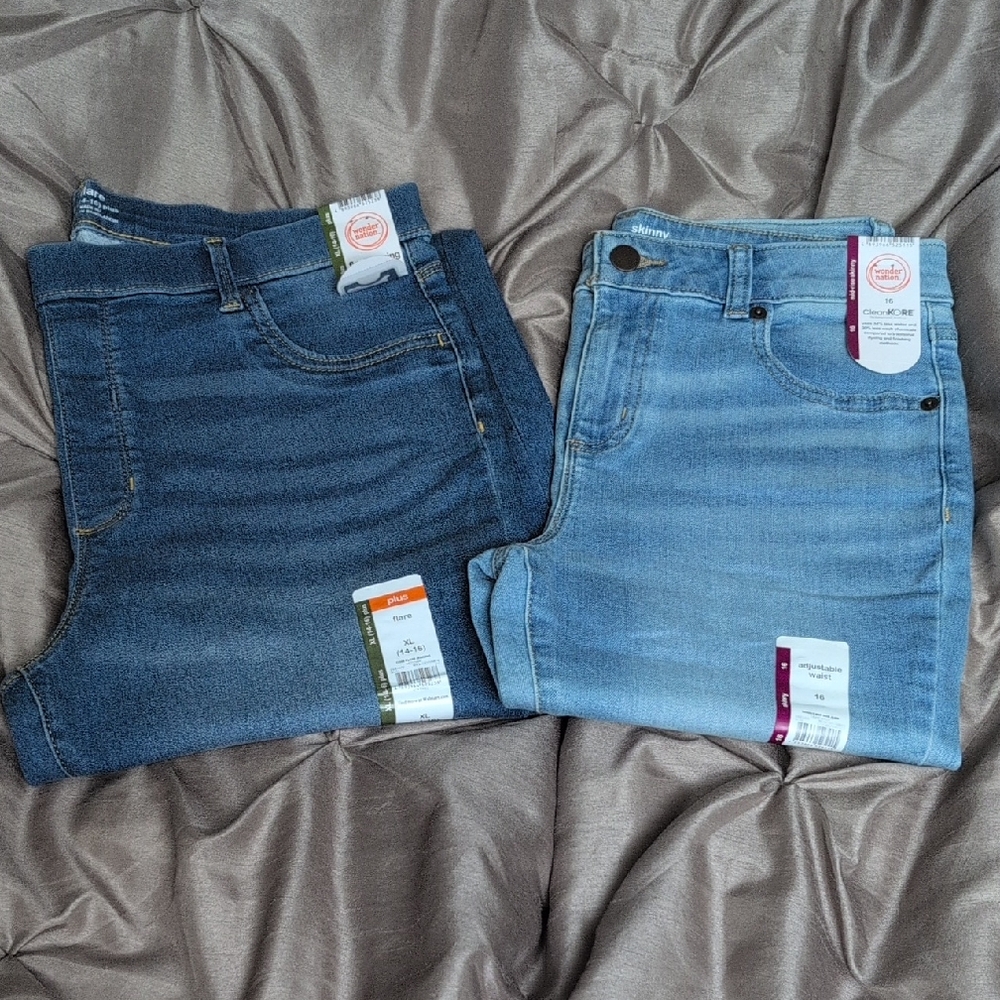 Wonder Nation Kids Blue Jeans Set